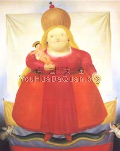 Fernando Botero painting - 费尔南多·博特罗